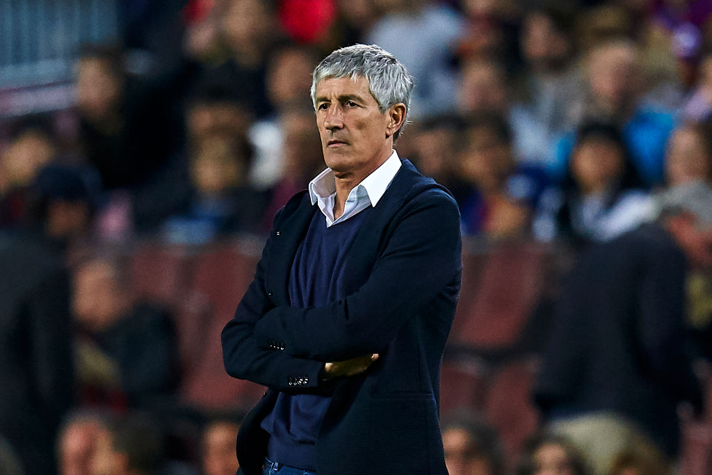 Not sure if I'll be coaching Barcelona in the Champions League, states Quique Setien