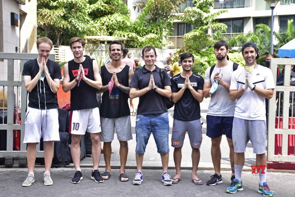 European players and coaches stranded in Kolkata depart for Europe