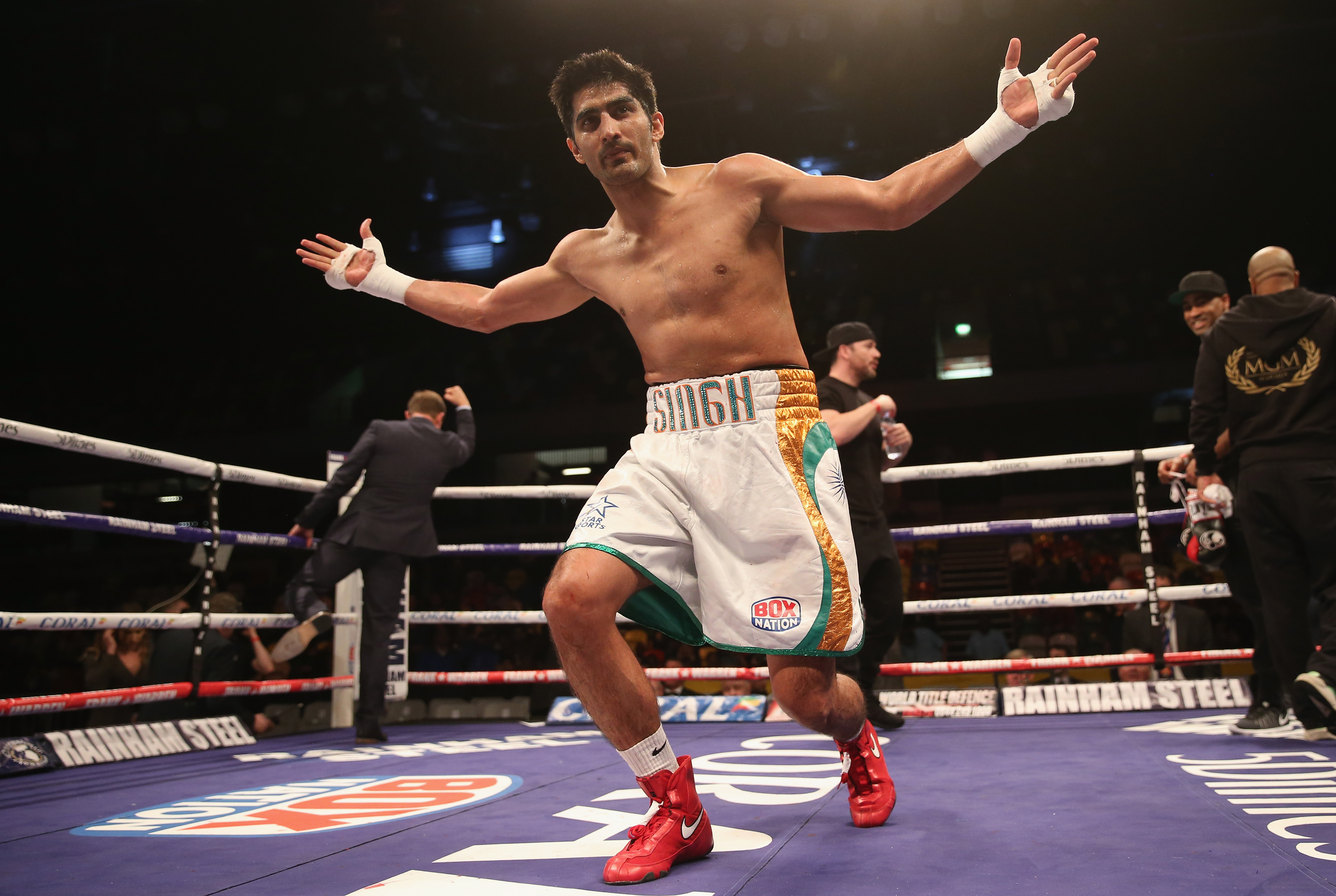 Kerry Hope: On July 16, there will be 1.25 billion disappointed fans of Vijender Singh