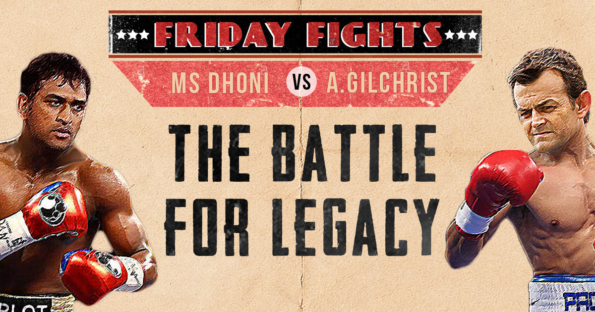 Friday Fights | The Big ODI fight - MS Dhoni vs Adam Gilchrist