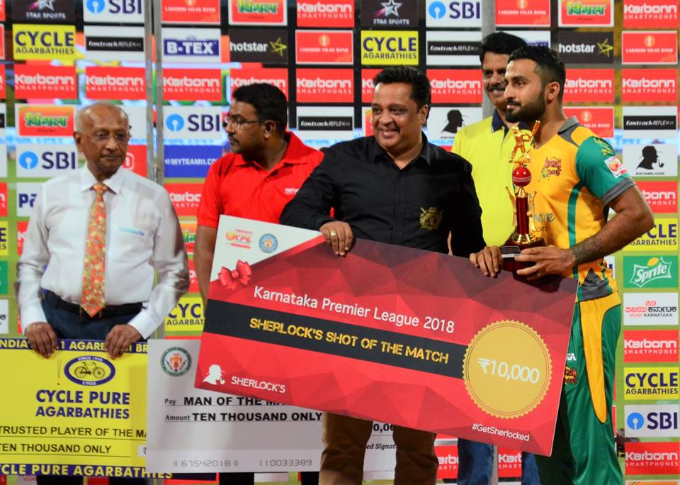 KPL 2018 | Bharath Chipli leads from the front as Naveen MG keeps his calm to beat Mysore Warriors