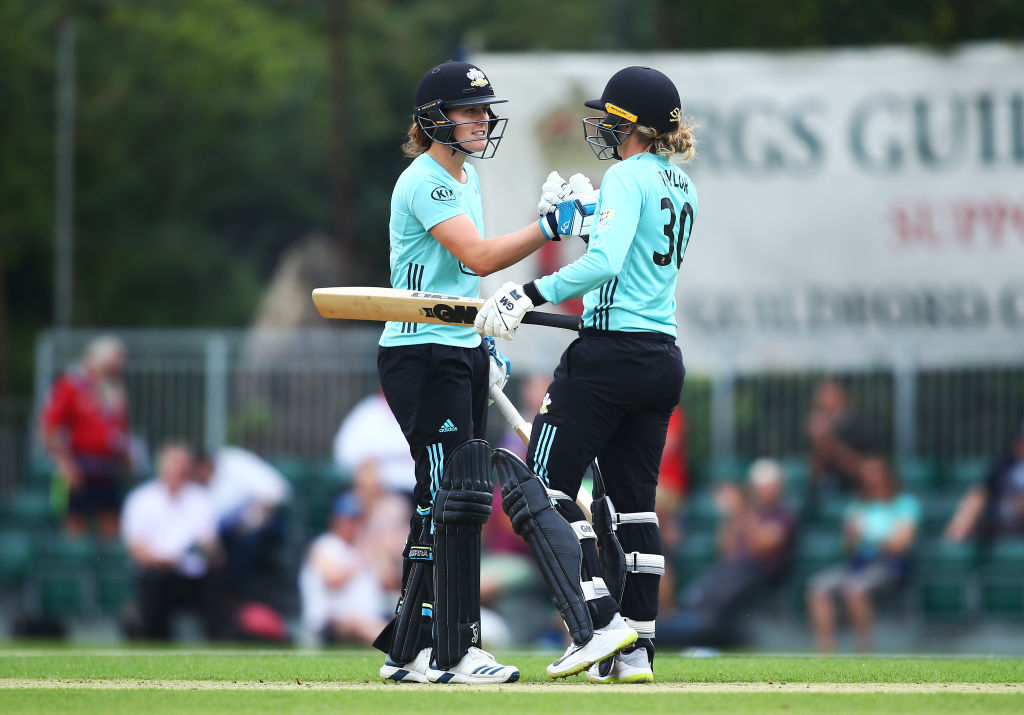 VIDEO | Natalie Sciver and Sarah Taylor celebrate men’s historic Ashes win while batting in KSL
