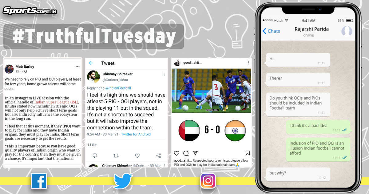 Truthful Tuesday | Inclusion of PIO and OCI is an illusion Indian football should not fall for