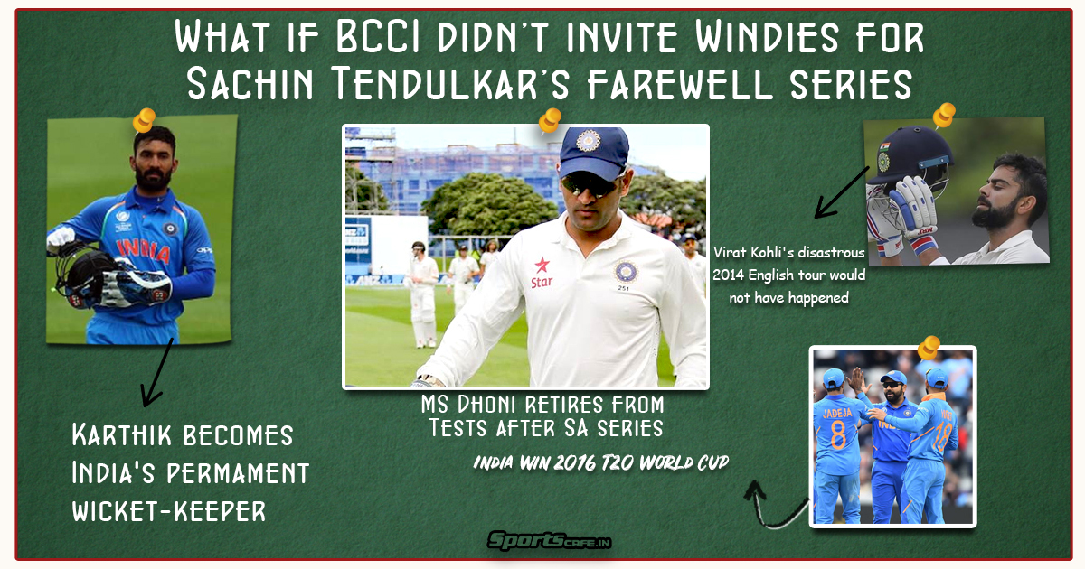 What if Wednesday | What if BCCI didn’t invite Windies for Sachin Tendulkar’s farewell series