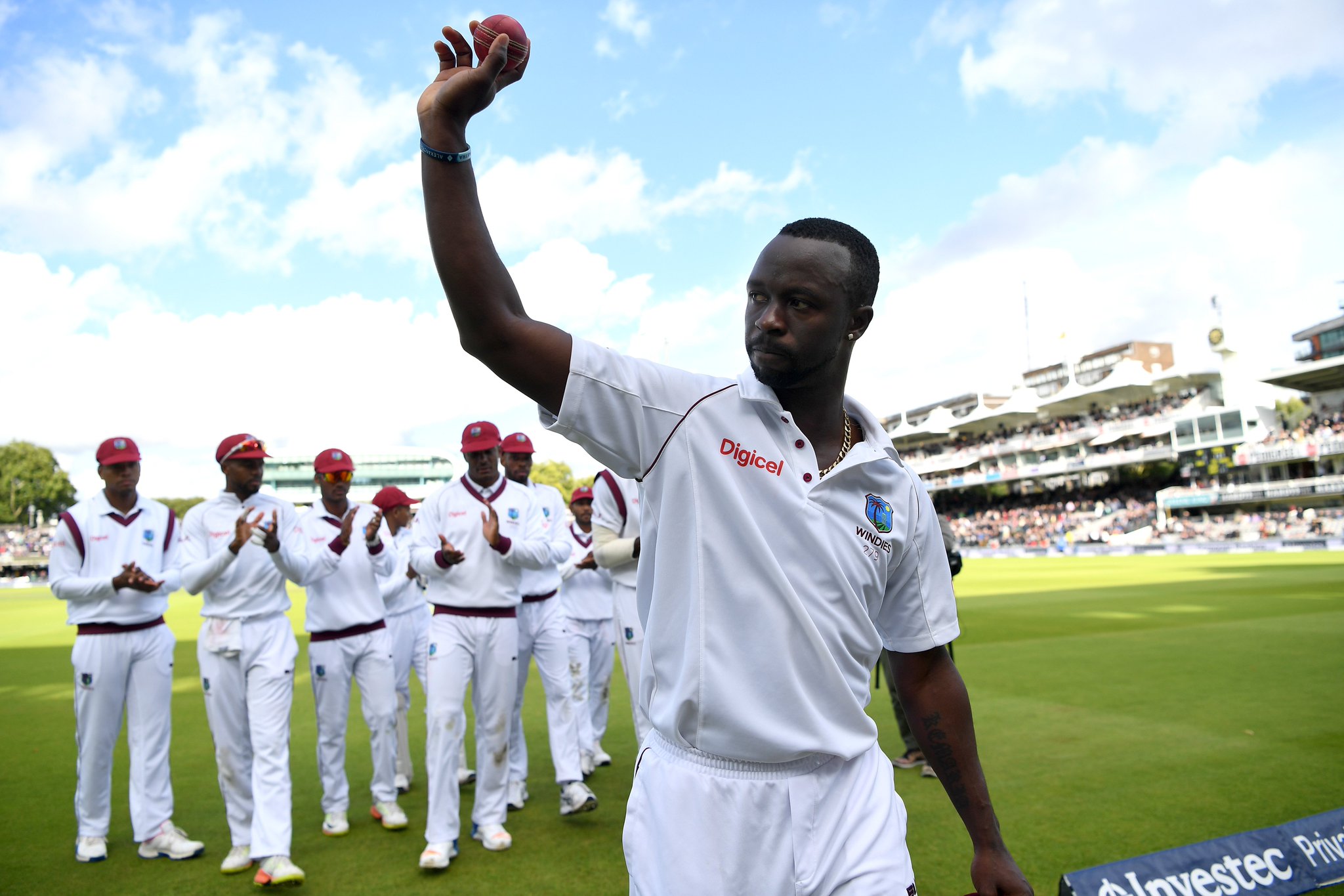 ‘Feisty’ Kemar Roach brings a familiar Caribbean flavour to world cricket