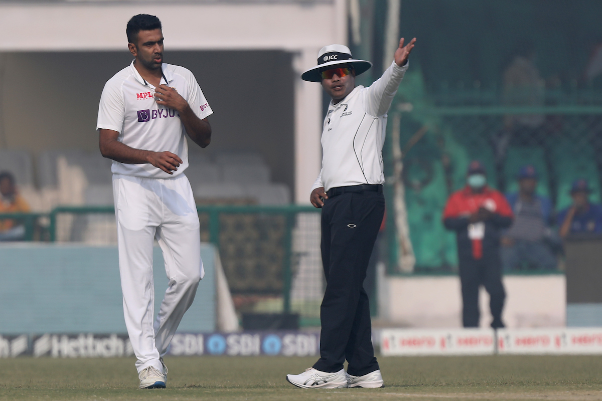 IND vs NZ | Twitter reacts as Ravichandran Ashwin’s unusual follow-through prompts animated discussions with umpire