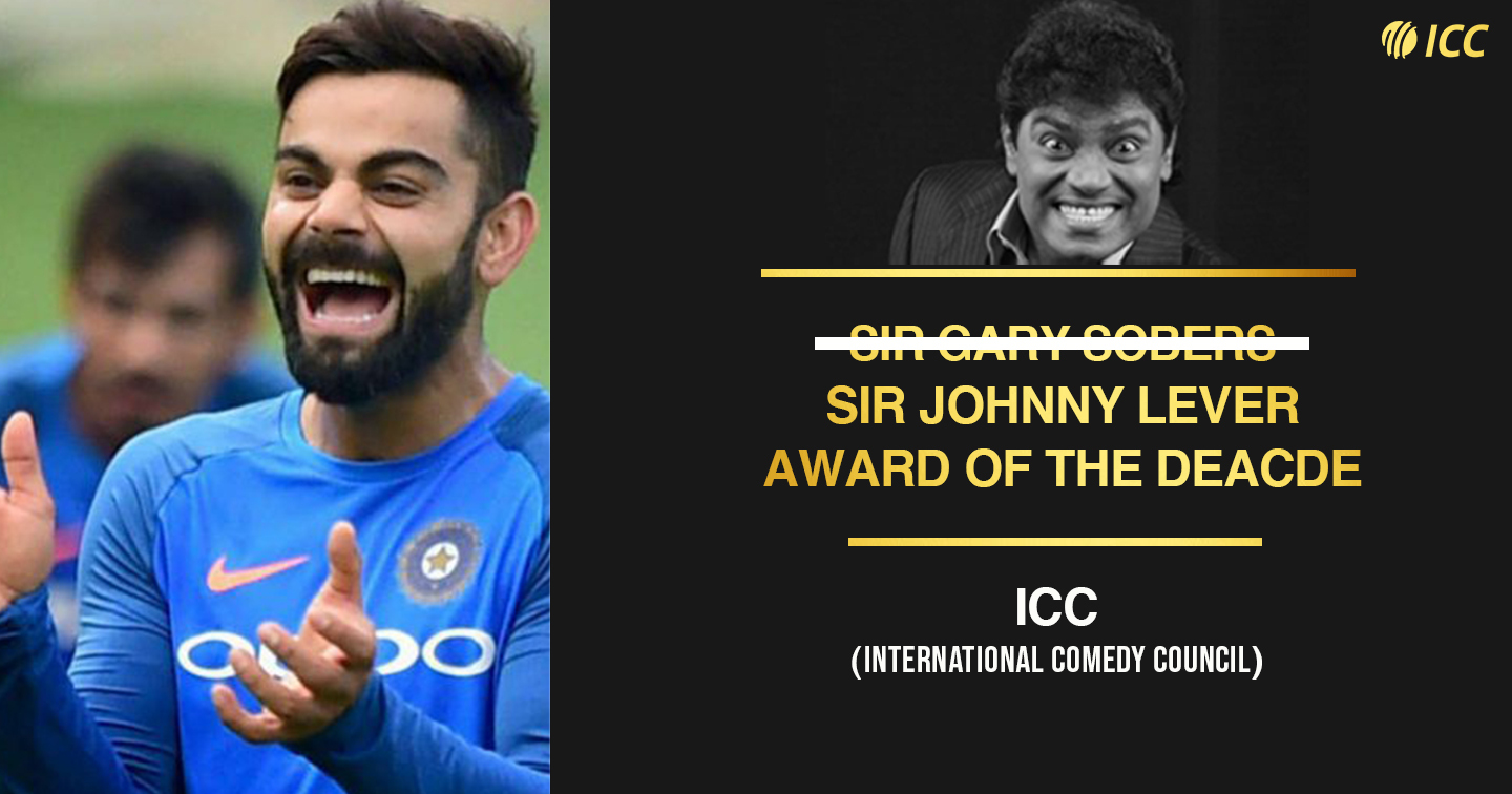 Satire Saturday | Johnny Lever Award for Joke of the Decade goes to ICC