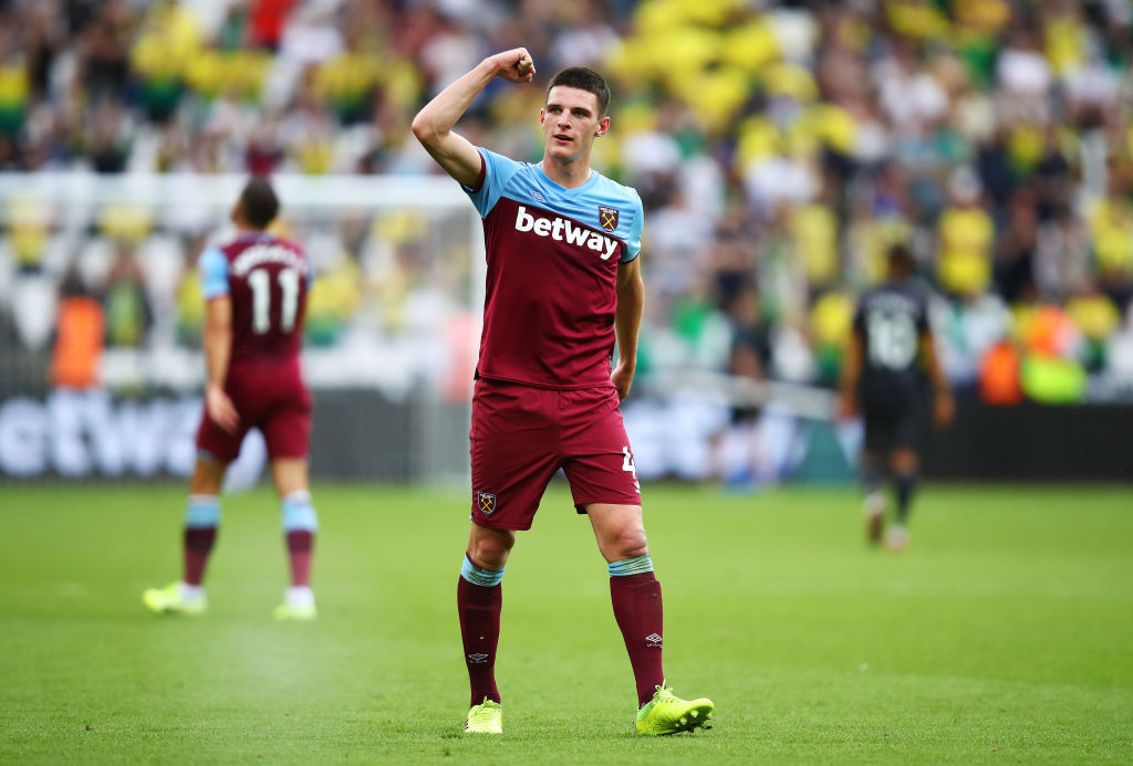 Our plan was always to keep Declan Rice at the club, proclaims David Moyes