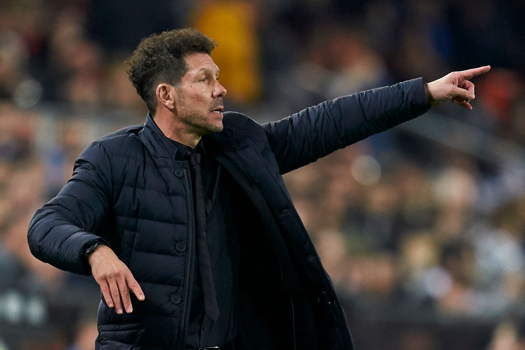 Nerves aren’t going away and we have to just get on with it, admits Diego Simeone