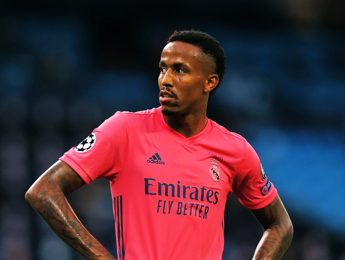 Real Madrid confirm that defender Eder Militao has tested positive for COVID-19