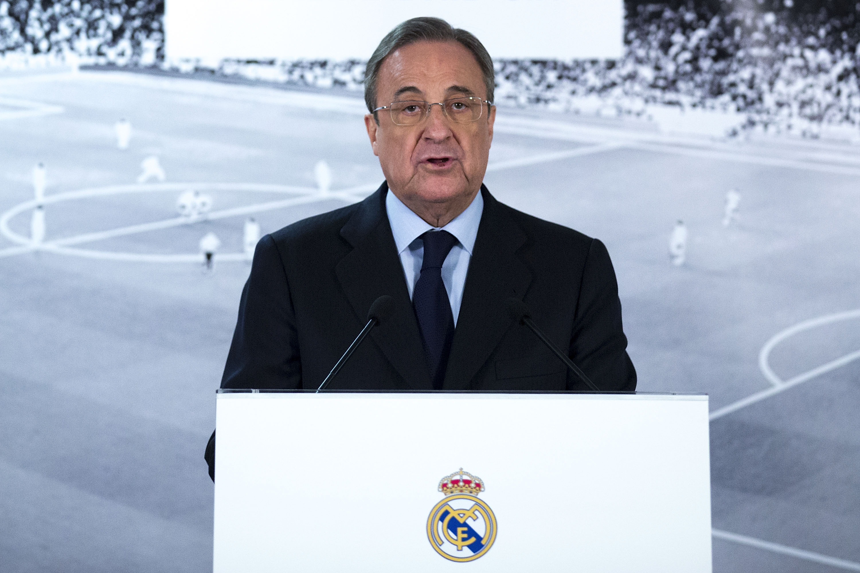 Football needs new formulas to make it stronger and must face new times, asserts Florentino Perez