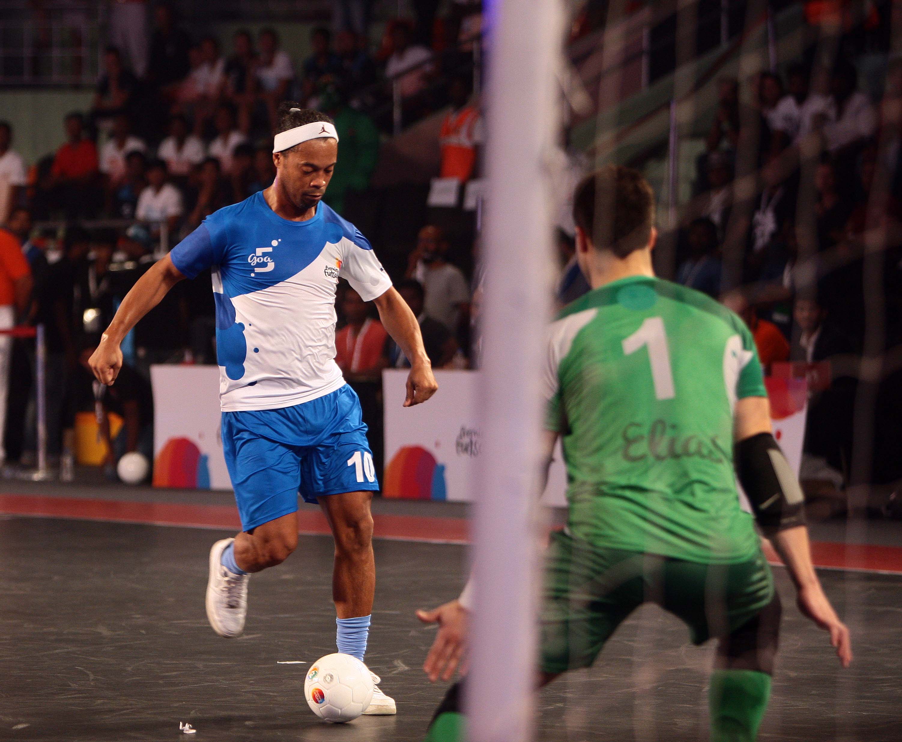 Premier Futsal | Vintage Ronaldinho helps Goa rout Bengaluru