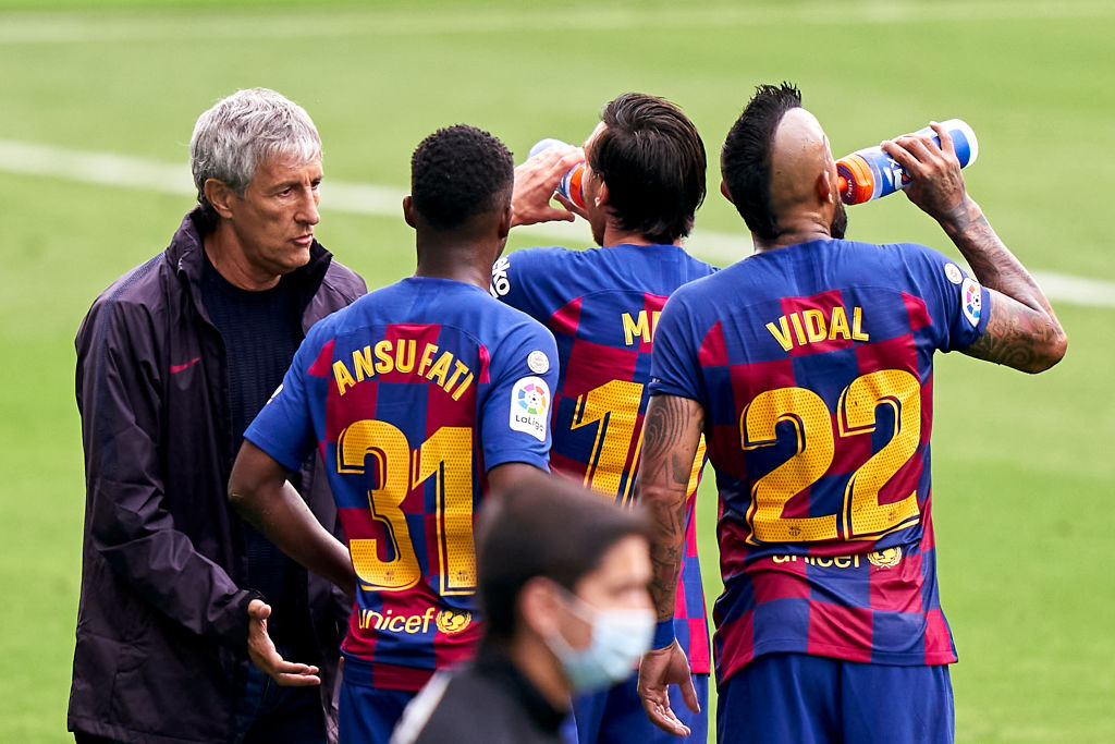 Couldn’t be myself or make moves I wanted while managing Barcelona, admits Quique Setien