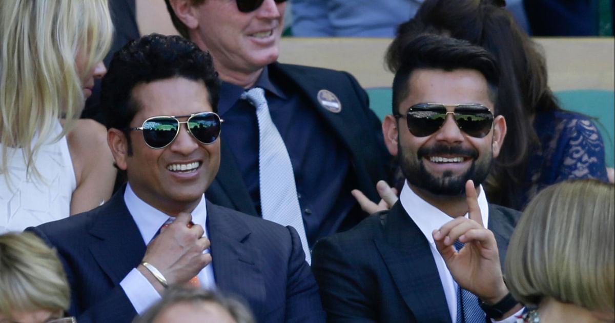 WATCH: Sachin Tendulkar congratulates Virat Kohli ahead of latter’s 100th Test