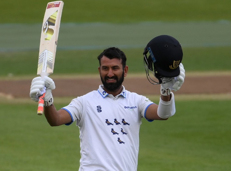 Cheteshwar Pujara’s determination and grit paying dividends at Sussex