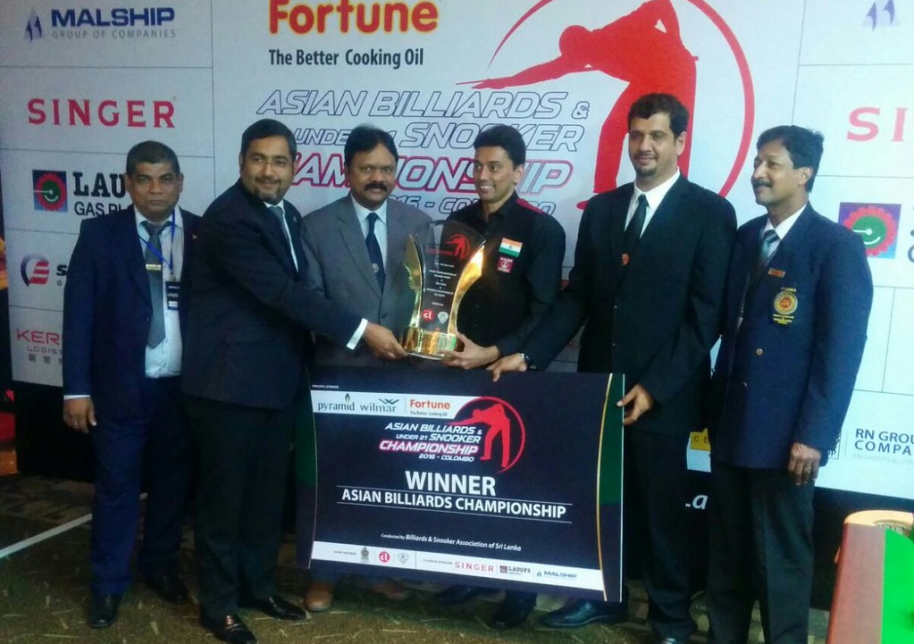 Dhruv Sitwala wins all-Indian final to lift Asian Billiards title