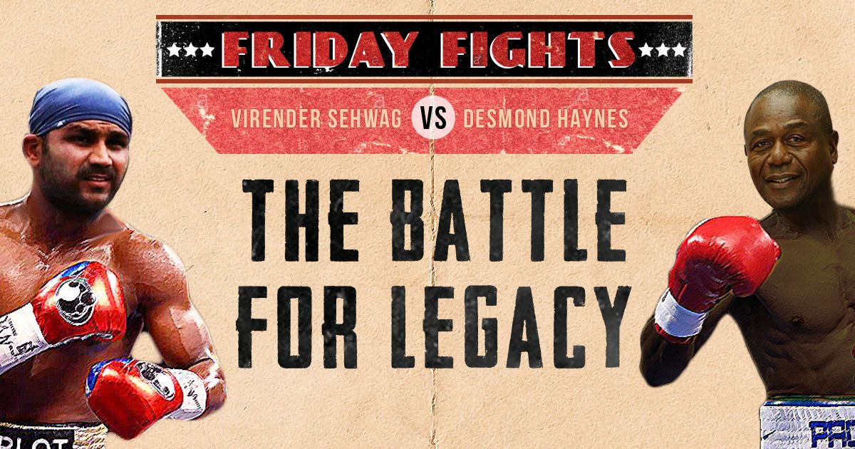 Friday Fights | The Big ODI Fight - Virender Sehwag vs Desmond Haynes