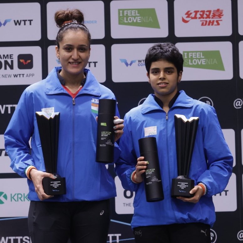 2021 WTT Contender Lasko | Manika Batra and Archana Kamath claim women's doubles title
