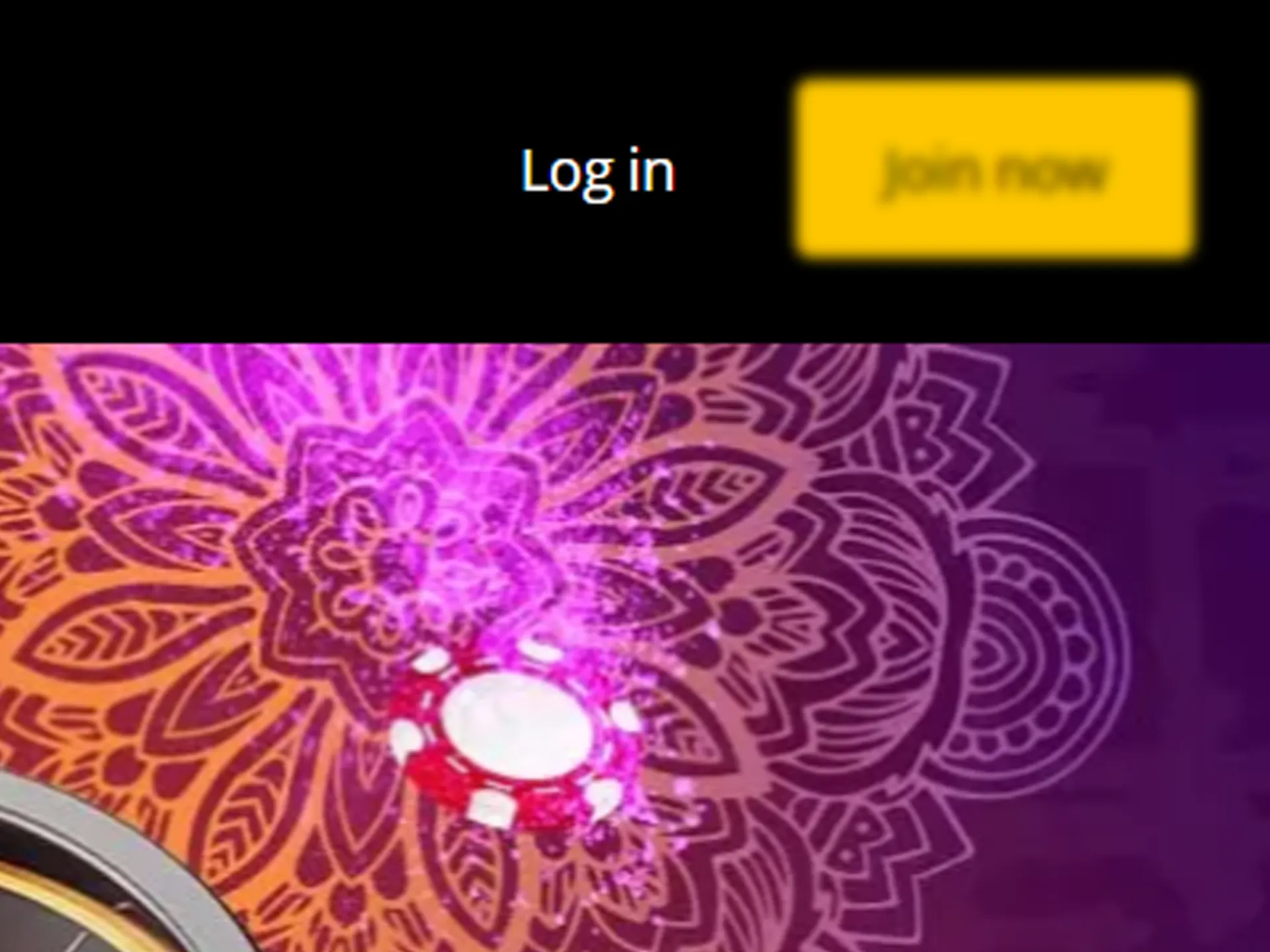 Click on log in button.