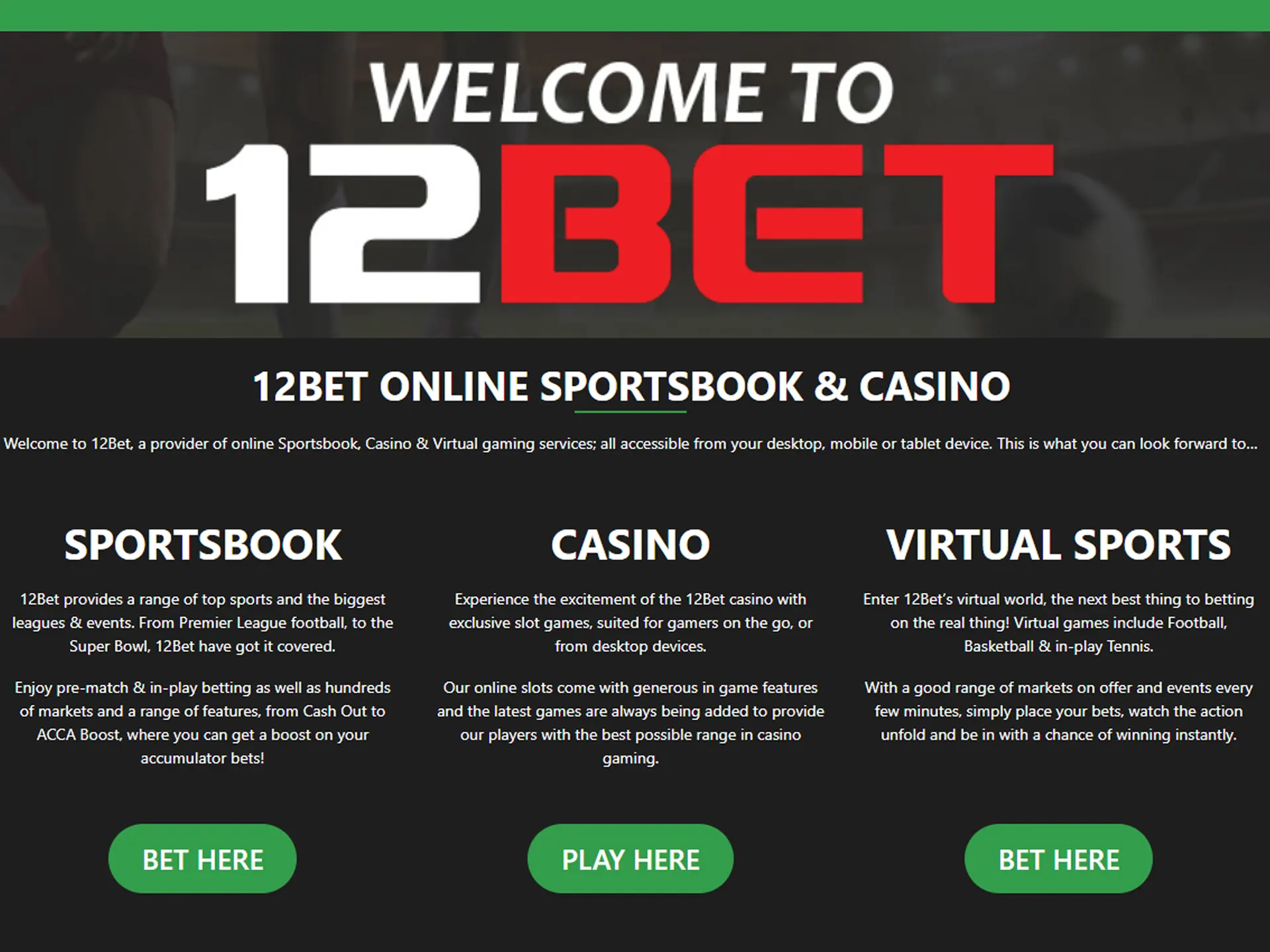 You are ready for betting and playing casino games.