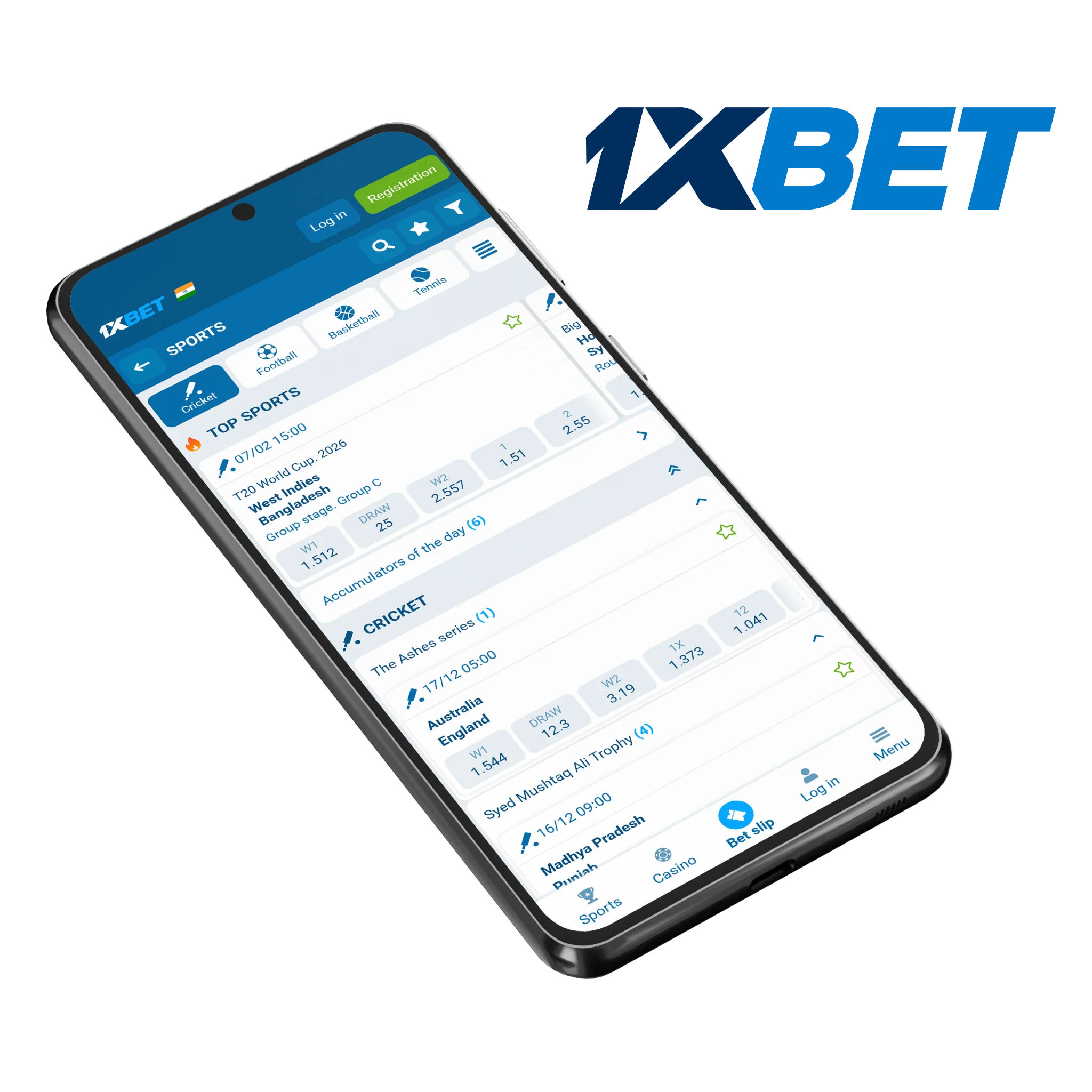 1xBet APK for wide payment coverage and deep cricket markets.