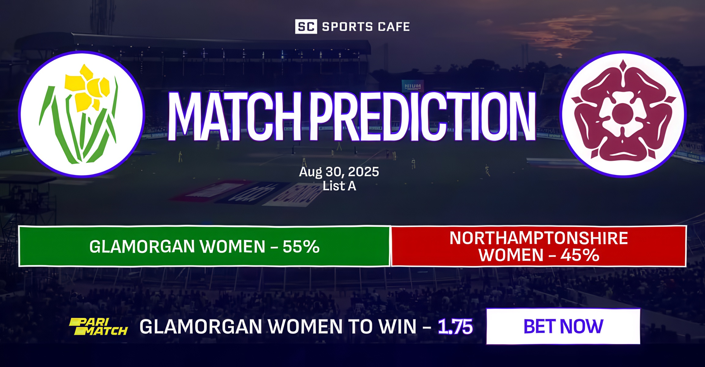 Glamorgan Women vs Northamptonshire Women
