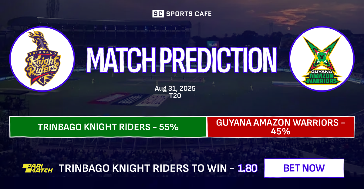 Trinbago Knight Riders vs Guyana Amazon Warriors