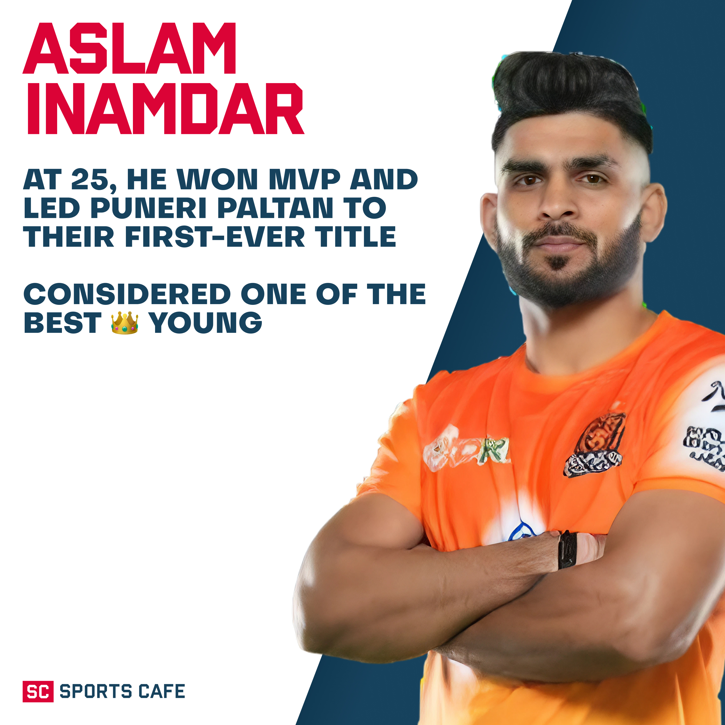 Aslam Inamdar Best All-Rounders in Pro Kabaddi.