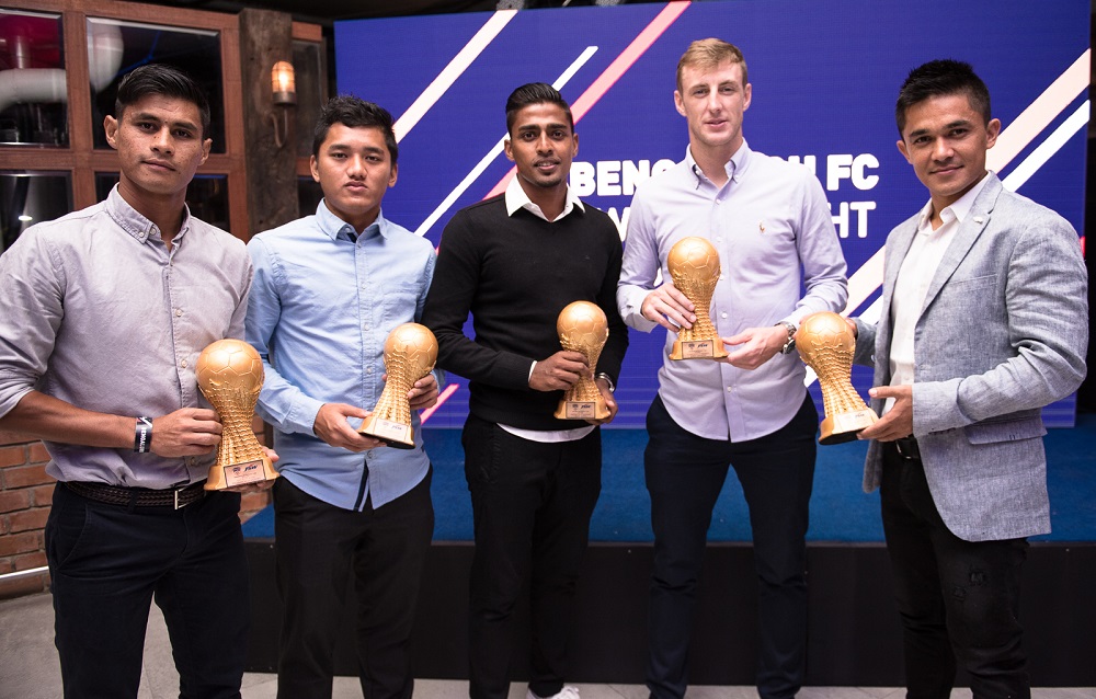 John Johnson named Players’ Player at Bengaluru FC awards night