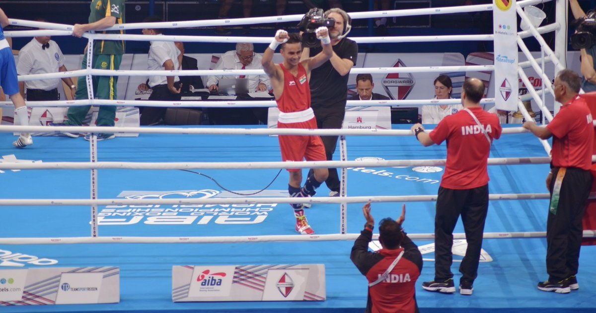 World Boxing Championships | Gaurav Bidhuri assures India's first medal by making the semis