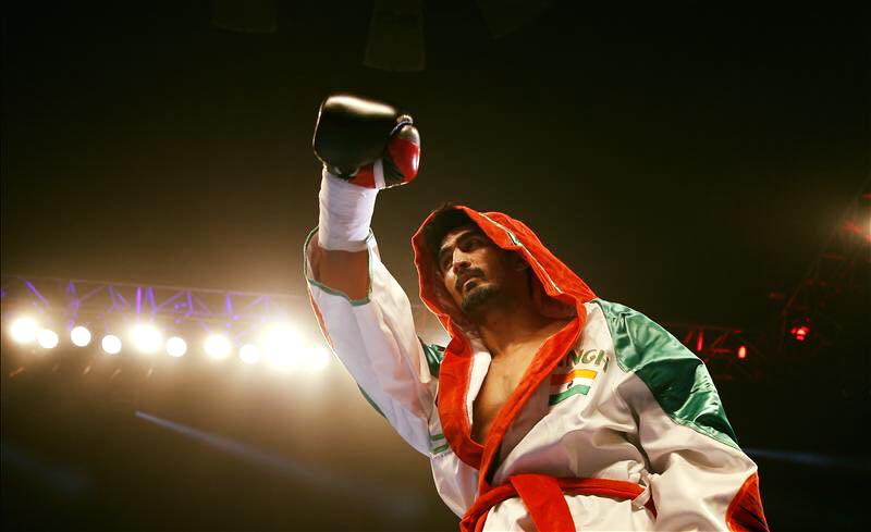 Vijender Singh beats Mike Snider to mark 11th consecutive win on USA debut