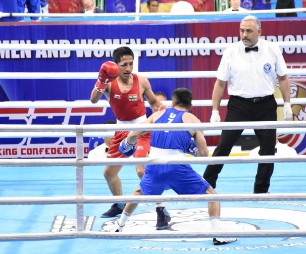 Asian Boxing Championships | Amit Panghal secures gold; Kavinder Bisht, Deepak settle with silver medals