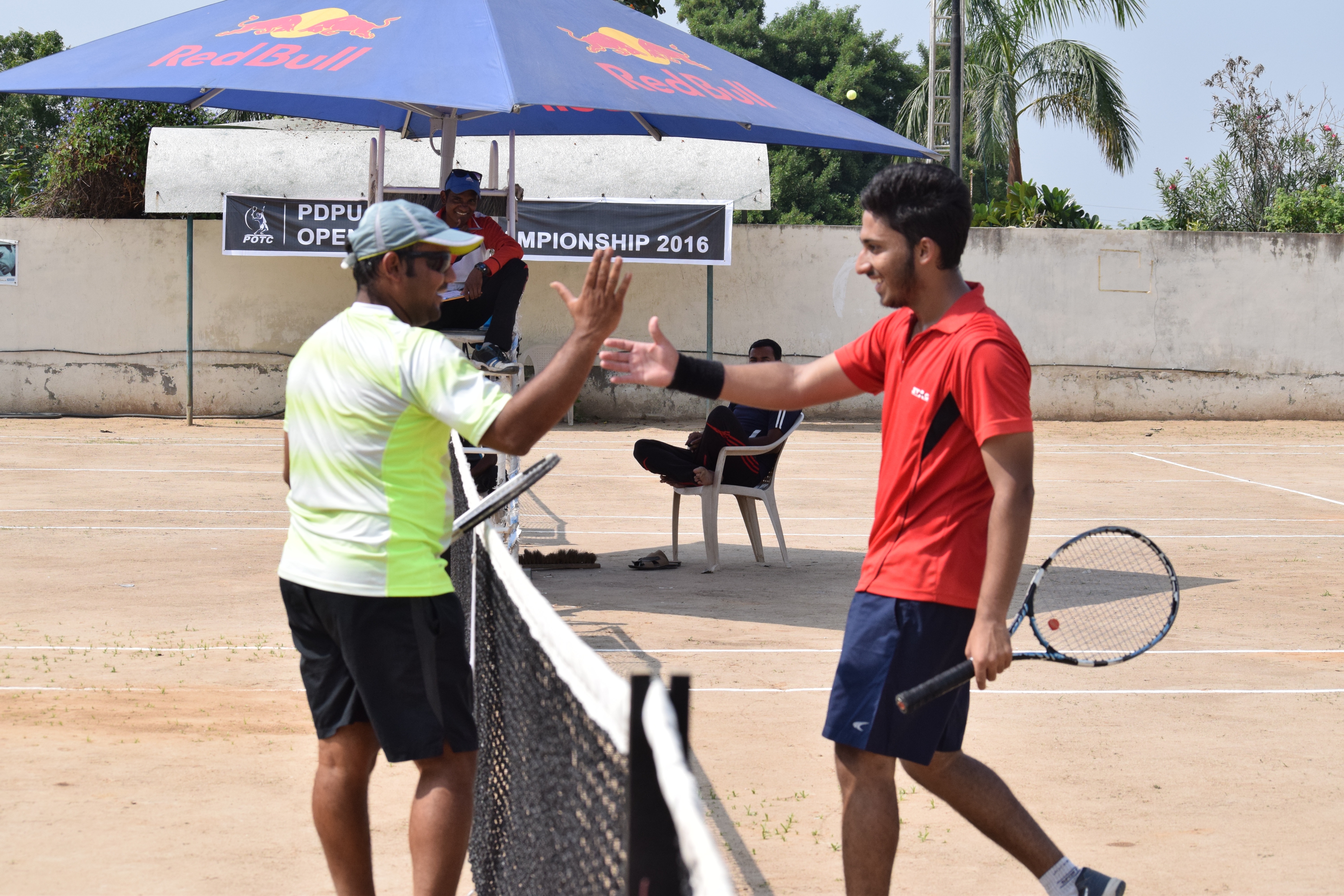 Day 3 Results and Day 4 Fixtures - Live from PDPU Open Tennis Championship 2016