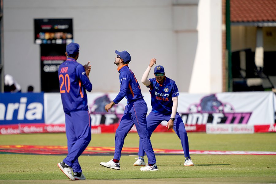 ZIM vs IND 2022, 2nd ODI | Internet reacts to Comedy of errors as Ishan Kishan slings ball at curled up Axar Patel