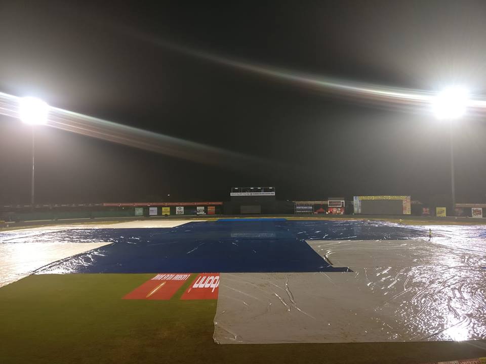 KPL 2018 | Bijapur Bulls share spoils with Bengaluru Blasters after match gets washed out due to wet outfield