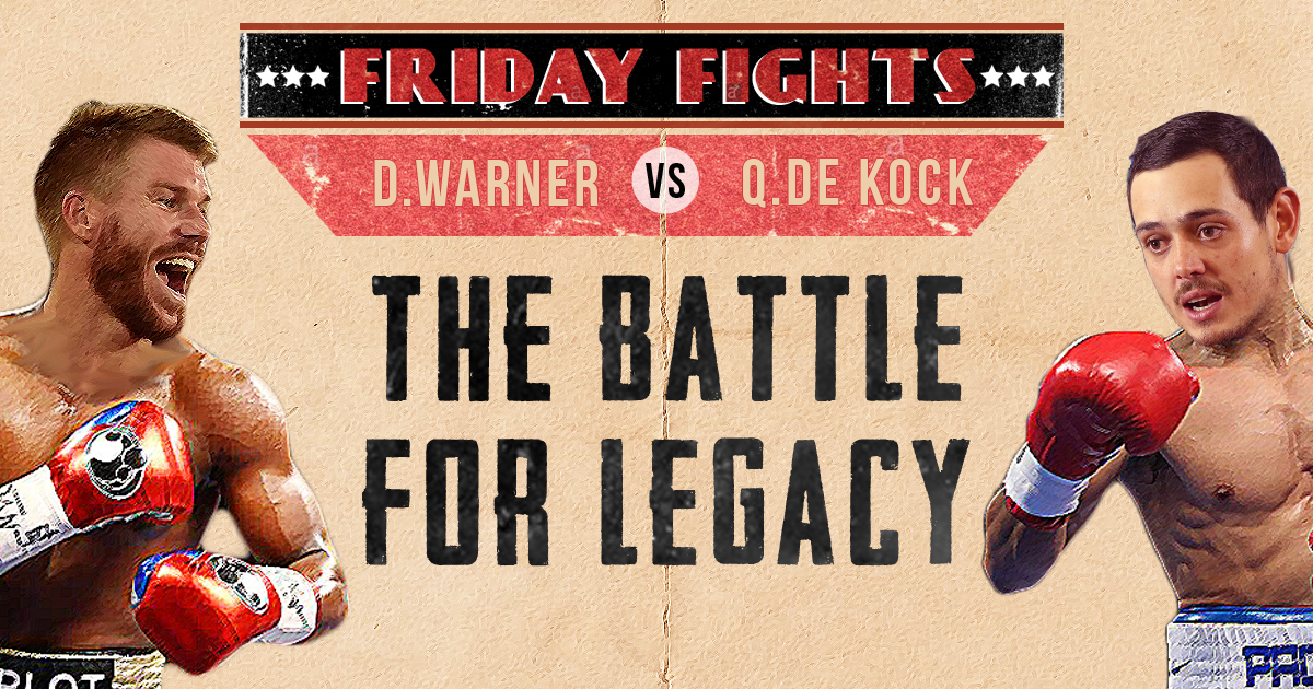 Friday Fights | The Big ODI Fight - David Warner vs Quinton de Kock