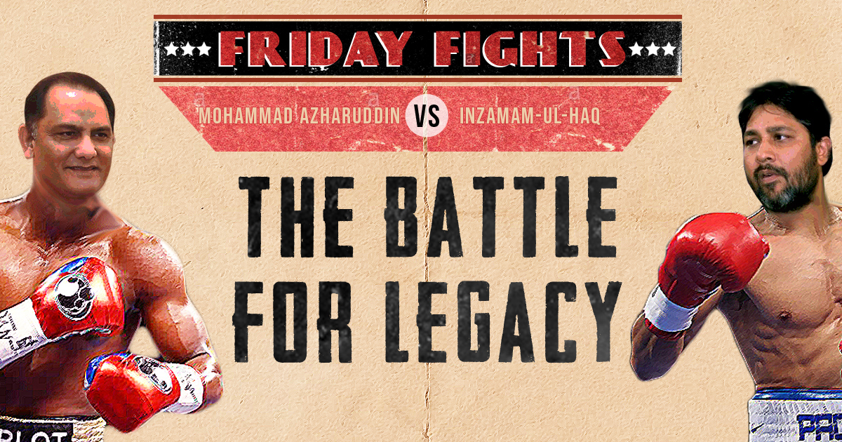 Friday Fights | The Big ODI Fight - Mohammad Azharuddin vs Inzamam-ul-Haq