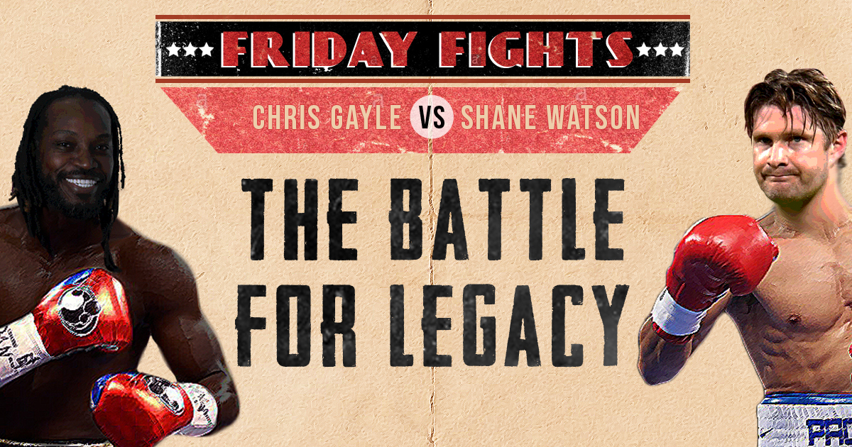Friday Fights | The Big ODI Fight – Shane Watson vs Chris Gayle