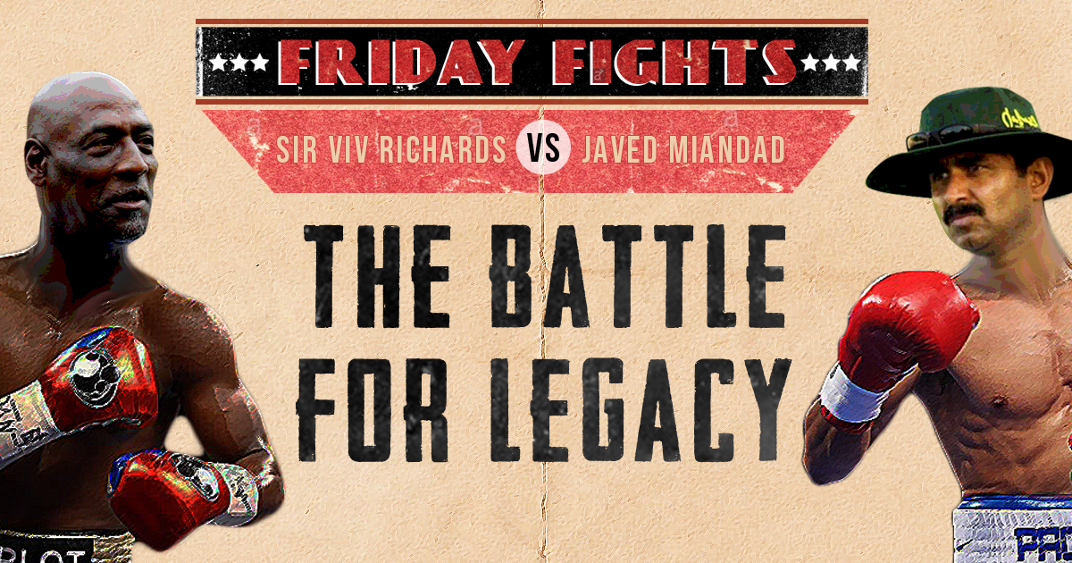 Friday Fights | The Big ODI Fight - Sir Vivian Richards vs Javed Miandad