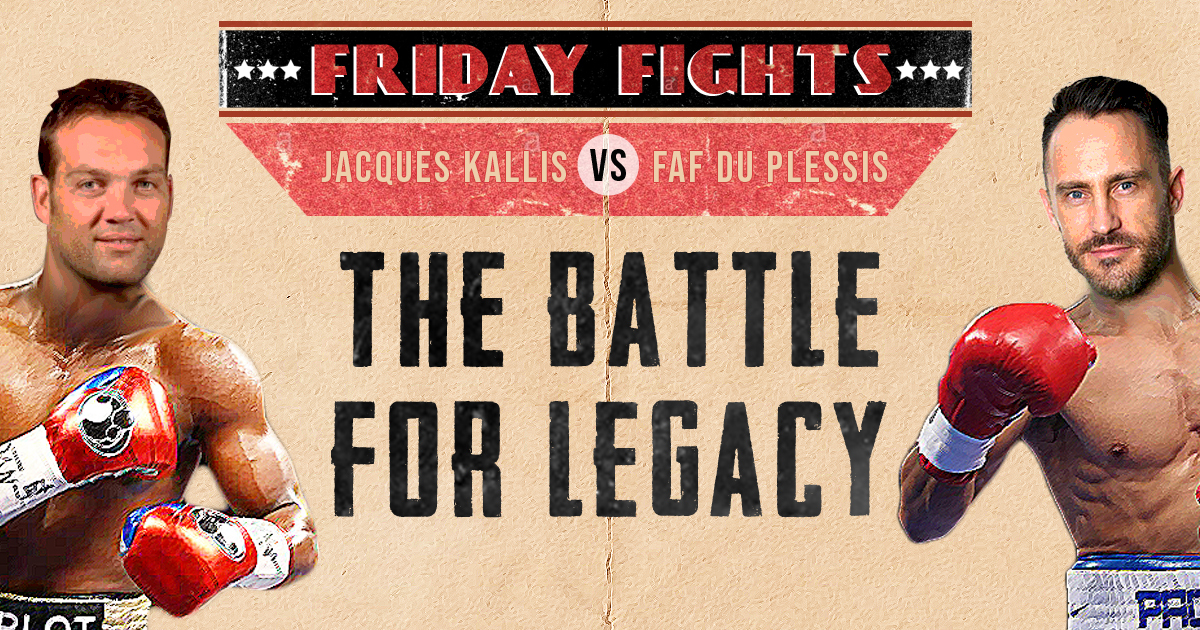 Friday Fights | The Big ODI Fight – Jacques Kallis vs Faf du Plessis