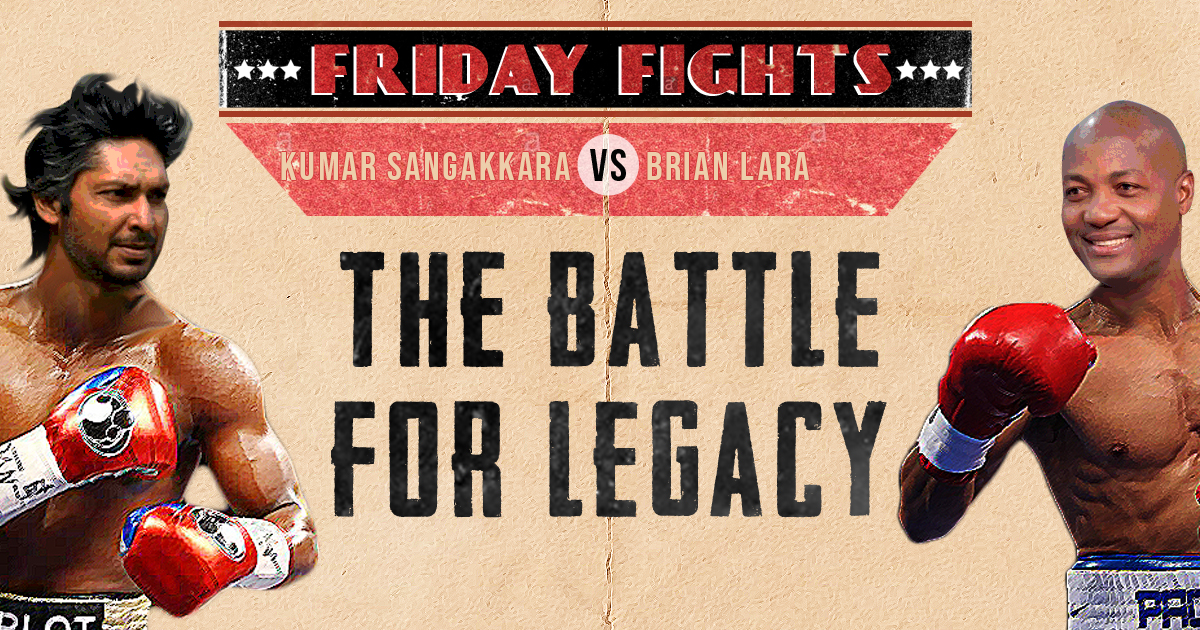 Friday Fights | The Big ODI Fight - Kumar Sangakkara vs Brian Lara