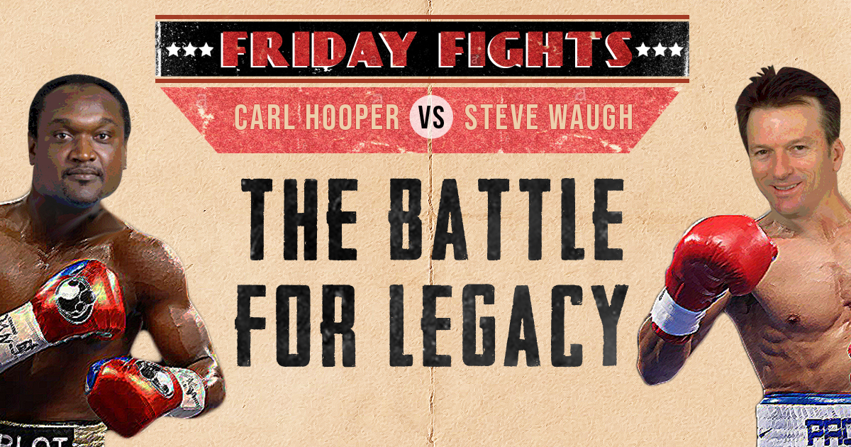 Friday Fights | The Big ODI Fight - Steve Waugh vs Carl Hooper
