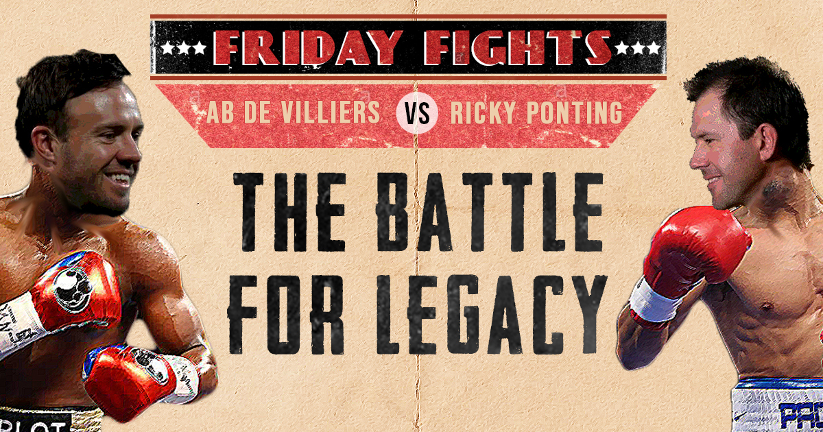 Friday Fights | The Big ODI Fight - Ricky Ponting vs AB de Villiers