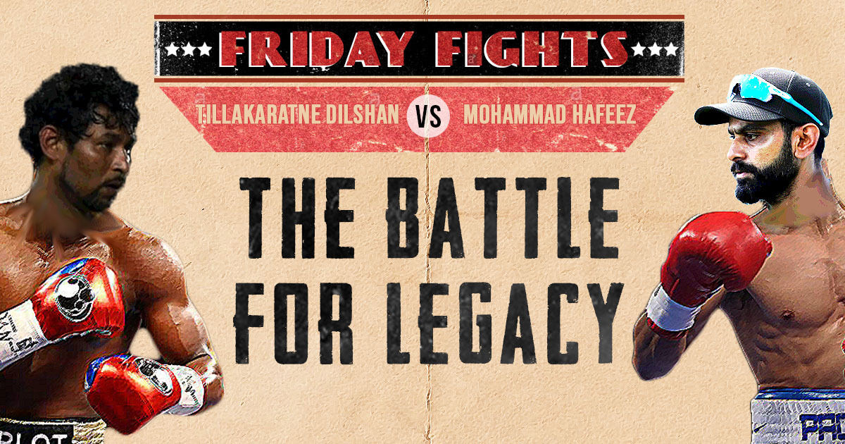 Friday Fights | The Big ODI Fight – Tillakaratne Dilshan vs Mohammad Hafeez