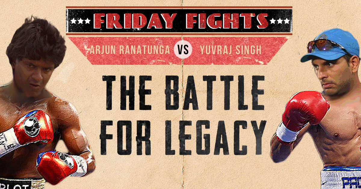 Friday Fights | The Big ODI Fight - Yuvraj Singh vs Arjun Ranatunga