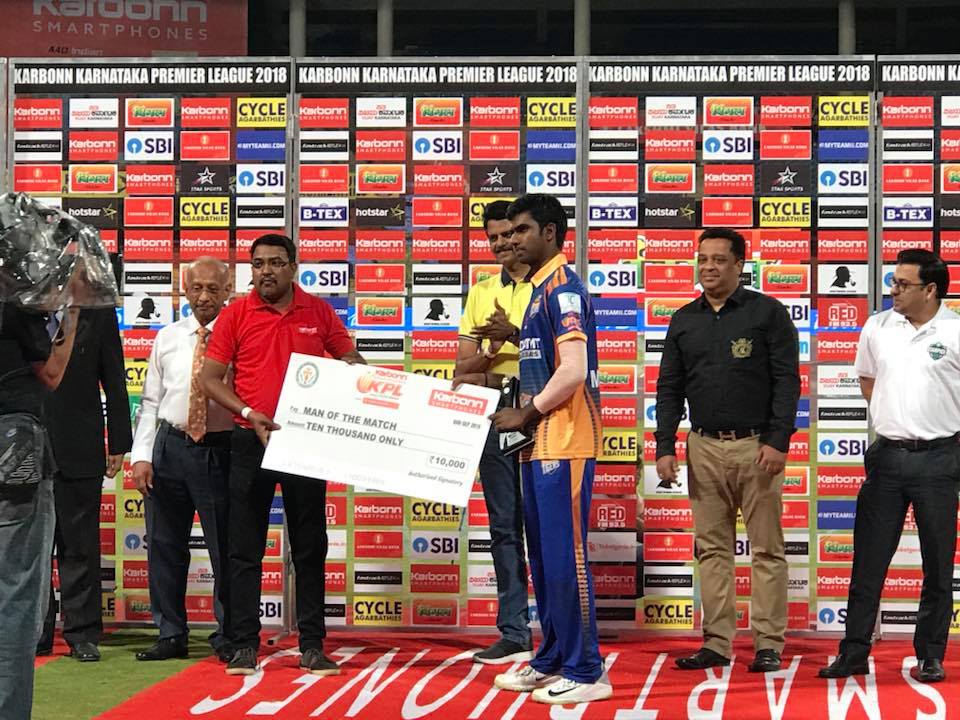 KPL 2018 | Hubli Tigers secure first-ever win over Bijapur Bulls in six attempts