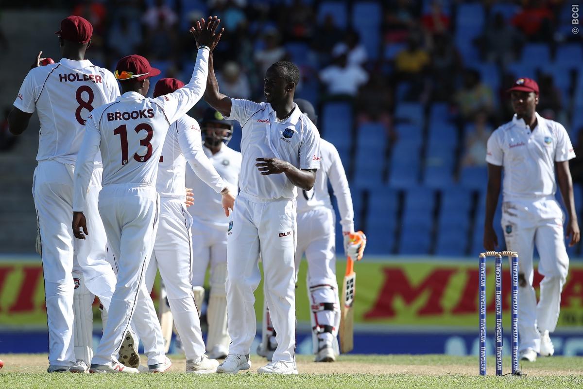 WI v IND | Overall I’m very happy with our performance as a bowling group, says Kemar Roach