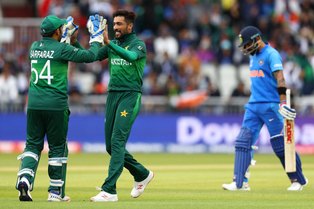 VIDEO | Virat Kohli vents out after walking back without nicking Mohammed Amir ball
