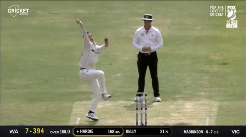 Watch | Nic Maddinson channels his inner Jasprit Bumrah leaving commentators in splits during Sheffield Shield game