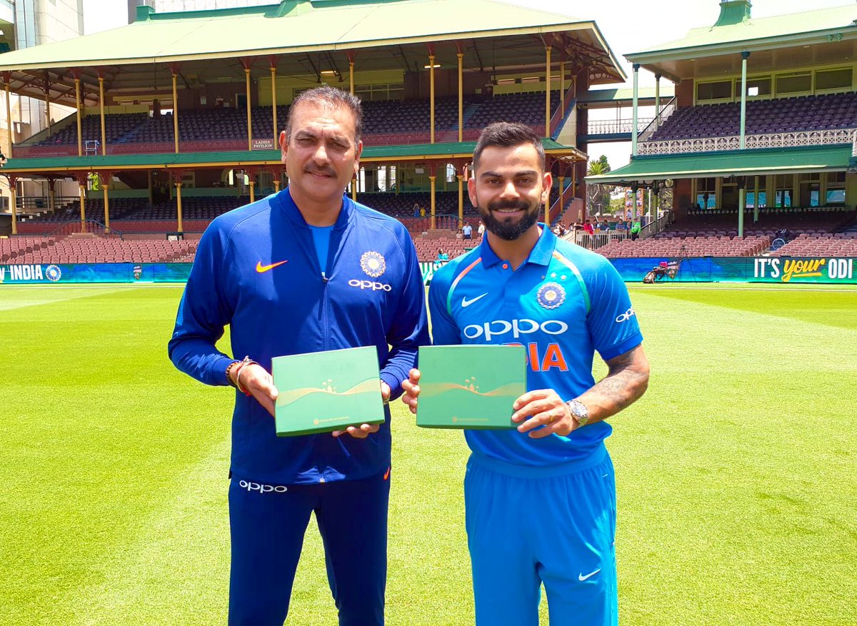 Virat Kohli, Ravi Shastri given honorary membership of Sydney Cricket Ground